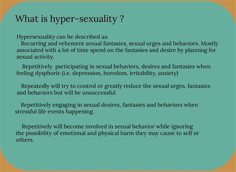 Hypersexuality Screen 2 On Flowvella Presentation Software For Mac