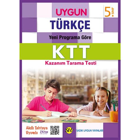 5 Sınıf Türkçe Kazanım Tarama Testi Kitabı Ve Fiyatı