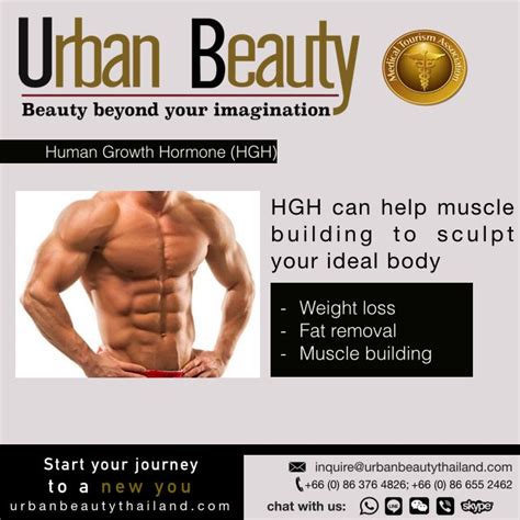 Growth hormone, peptide hormone secreted by the anterior lobe of the pituitary gland. Human Growth Hormone Therapy - Urban Beauty Thailand in ...