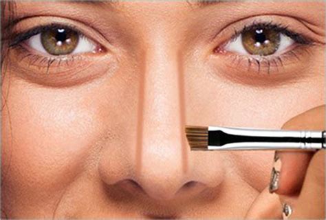 learn how to contour your nose step by step