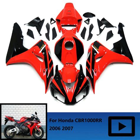 For Honda Cbr1000rr Cbr1000 Rr 2006 2007 Motorcycle Abs Plastic Full