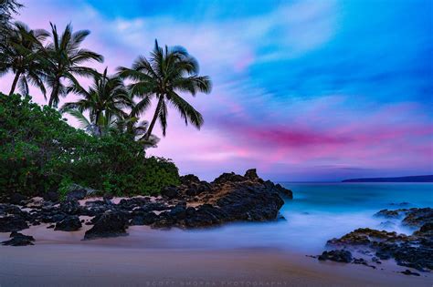 Twilight In Paradise Maui Hawaii Scott Smorra