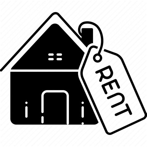 House House Rent Rent Residential Tag Icon