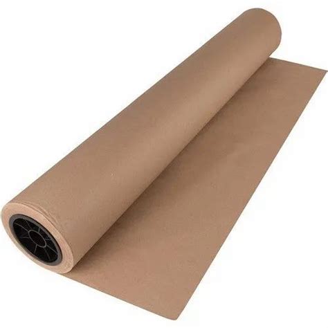 Plain 100 Gsm Brown Kraft Paper Roll At Rs 25kg In Vapi Id 22030988448