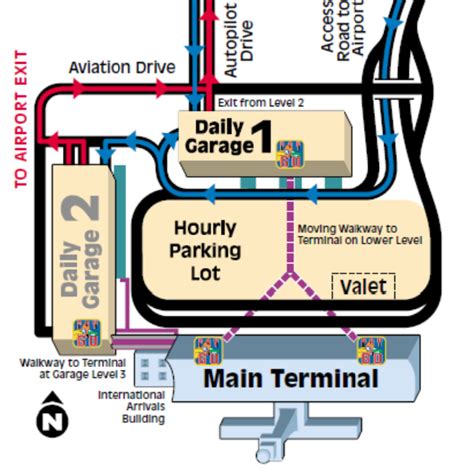 Dulles International Airport Terminal Map