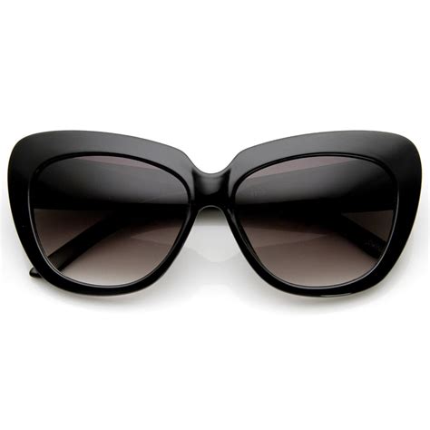 oversize womens designer cateye fashion sunglasses zerouv
