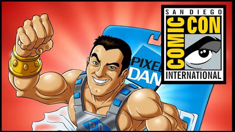 Pixel Dan San Diego Comic Con 2015 Coverage Begins Tonight Youtube