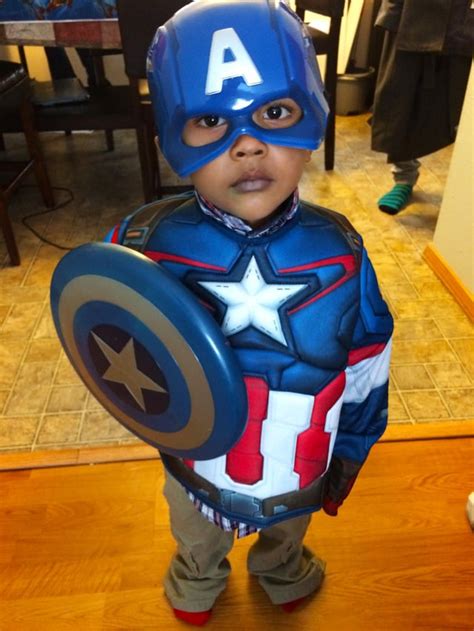 My Grandson As Captain America Pics
