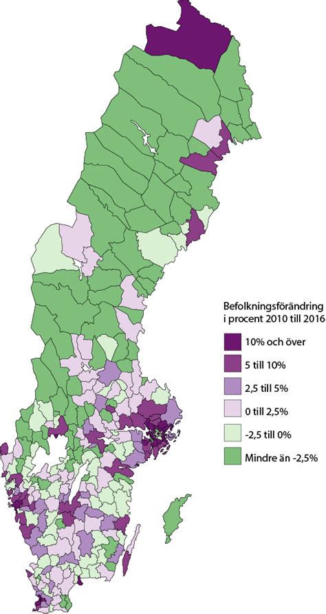 Karta Sveriges Kommuner | Sverigekarta