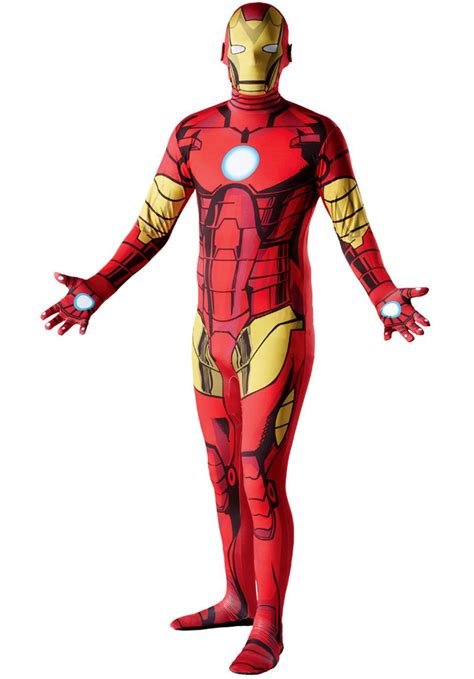 Iron Man 2nd Skin Costume Iron Man Fancy Dress Escapade Uk Comic