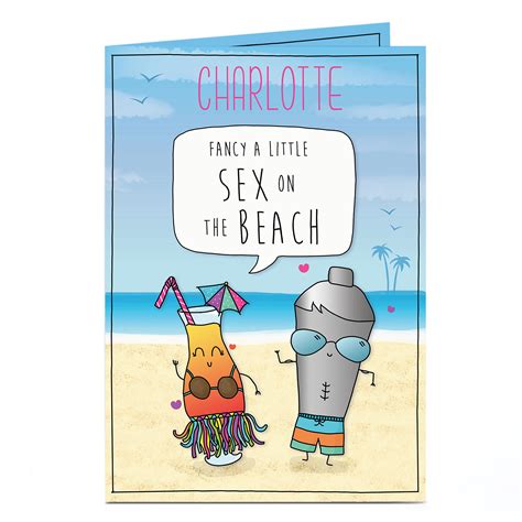 Buy Personalised Birthday Card Sex On The Beach For Gbp 179 Card Factory Uk