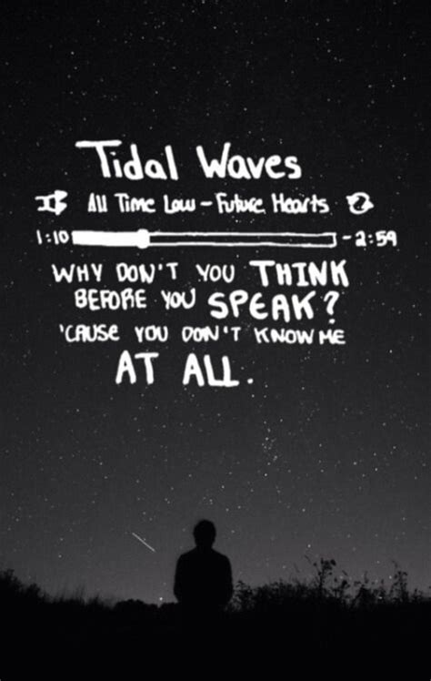 Aprenda a tocar a cifra de high tide or low tide (bob marley) no cifra club. This song is absolute perfection-Tidal Waves-All Time Low ...