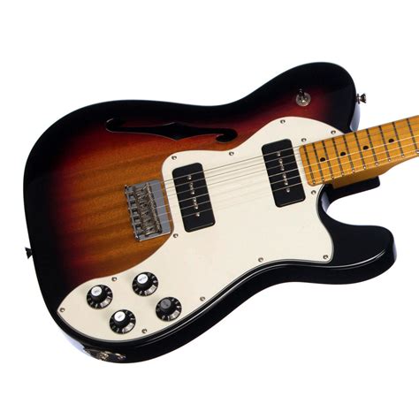 Fender Modern Player Telecaster Thinline Deluxe Sunburst Maken Music