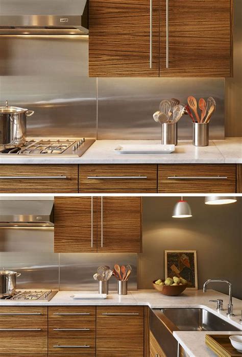 Upgrade Your Kitchen With Ikeas Durable Stainless Steel Backsplash