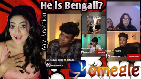 Funny Omegle Video Reaction Ft Rameshmaity0 Youtube