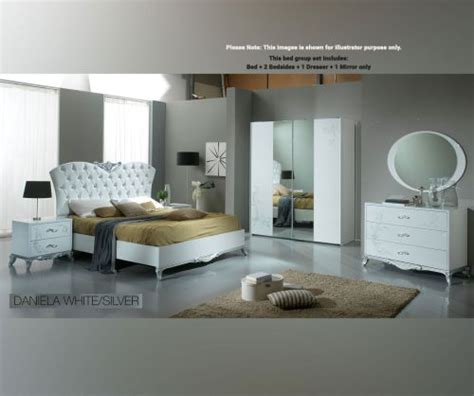 Mcs Lipari Grey Italian Bedroom Set