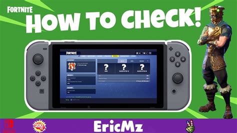 They are usually only set in response to actions made by you which. HOW TO CHECK YOUR FORTNITE STATS ON NINTENDO SWITCH ...