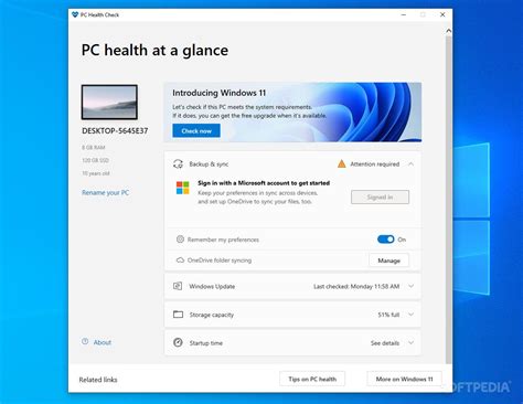 Download Pc Health Check App To Know Whether Your Pc Meets Windows