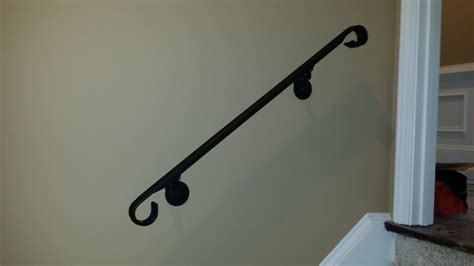 Iron Wall Handrail Stair Solution
