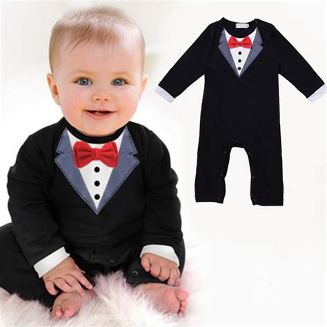 Tidal baby boy dress outfits? Fashion Cotton Children's Clothing Toddler Jumpsuit ...