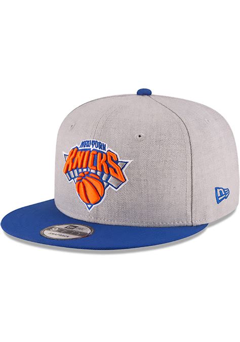 ✅ browse our daily deals for even more savings! New Era New York Knicks Grey Heather 9FIFTY Mens Snapback Hat - 5905904