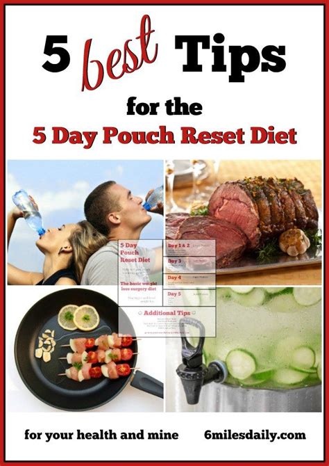 5 Day Pouch Reset Diet Pouch Reset 5 Day Pouch Reset Bariatric Diet