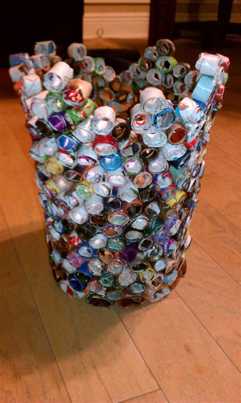 Recycled Magazine Trash Can How To Jamie Dunbar Designs