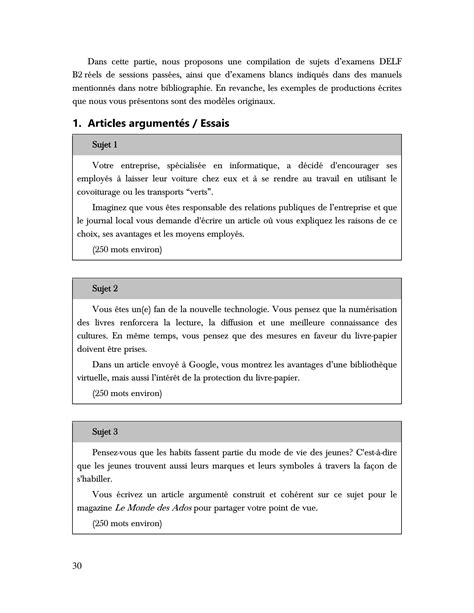 Les Types De Production Ecrite Delf B2 Design Talk