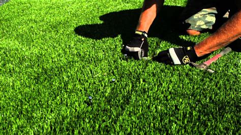 • nothing but water should be on the new sod. Your Guide to Installing Artificial Turf in 12 Easy Steps - Artificial Turf Express