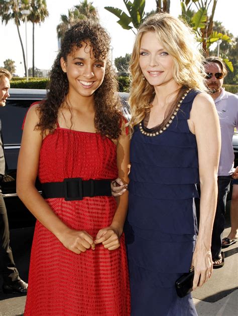 Michelle Pfeiffer And Her Daughter Claudia Attend The Movie Premiere Of