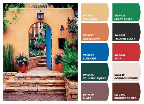 Mexican House Colors Diy