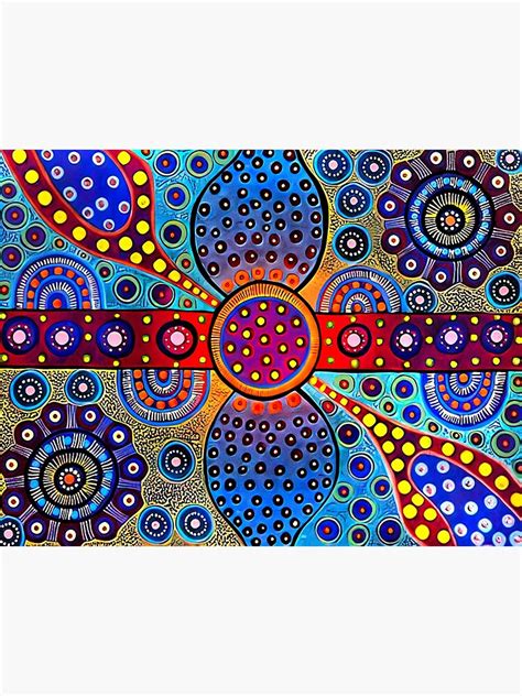 Traditional Australian Aboriginal Art Poster For Sale By Aalianer