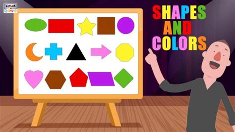 Learn Shapes And Colors For Kids Children And Toddlers Learning With