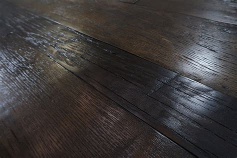 18th And 19th Century Antique European Oak Dark Brown Engineered Wood
