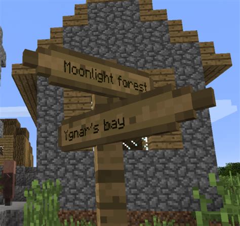 Скачать Signpost для Minecraft 1102