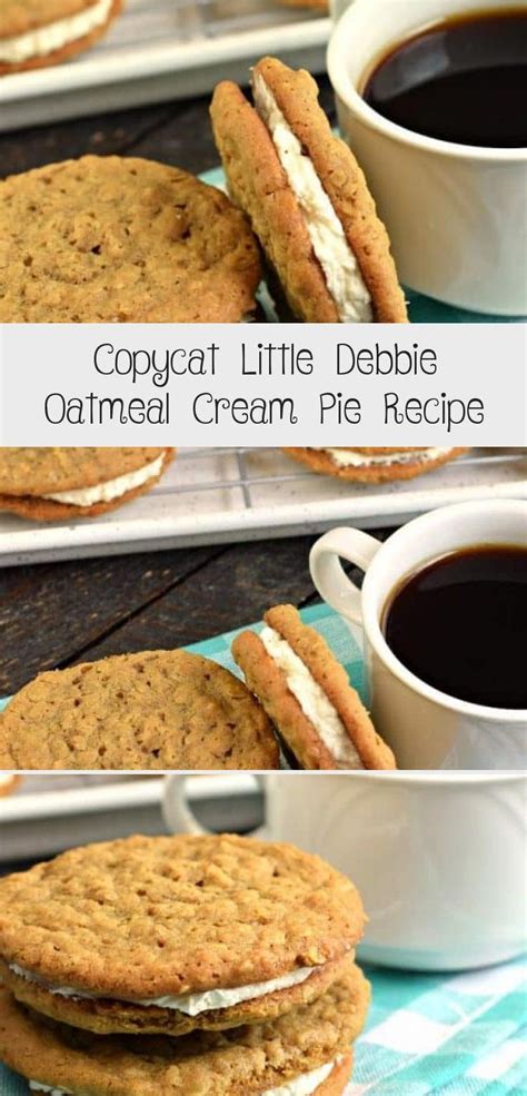 From the moment her granddad, put her face on the package, little debbie's been the sweetheart of american snackage. Copycat Little Debbie Oatmeal Cream Pie Recipe - Yumyum in ...