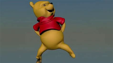 Winnie The Pooh Dancing To John Cages 433 Youtube