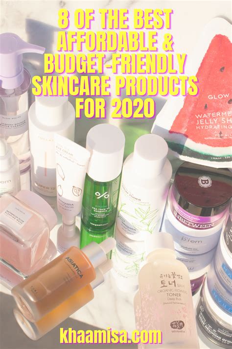 8 Of The Best Affordable And Budget Friendly Skincare Products 2020