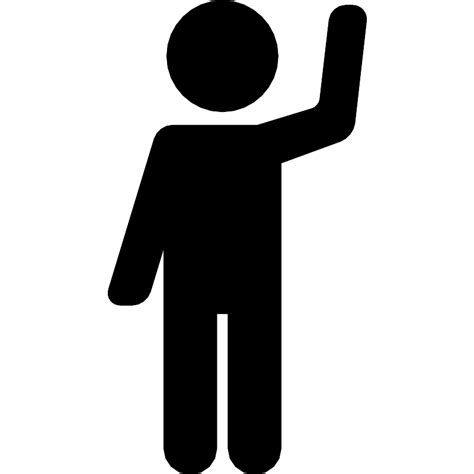 Greeting Man Vector Svg Icon Svg Repo