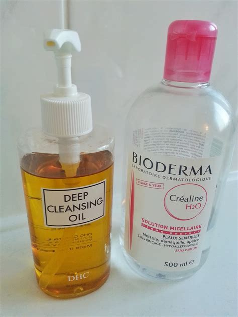 Dhc Deep Cleansing Oil And Bioderma Créaline H2o Cleanser Showdown