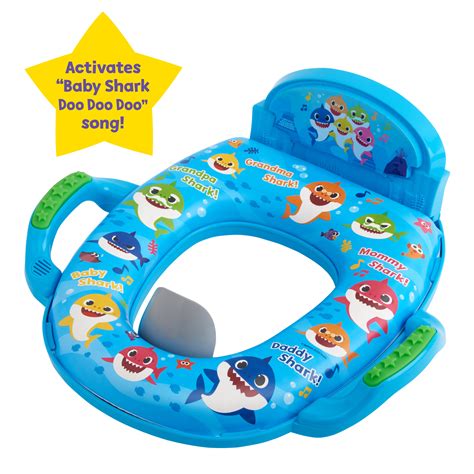 Baby Shark "Fintastic" Deluxe Potty Seat with Sound ...