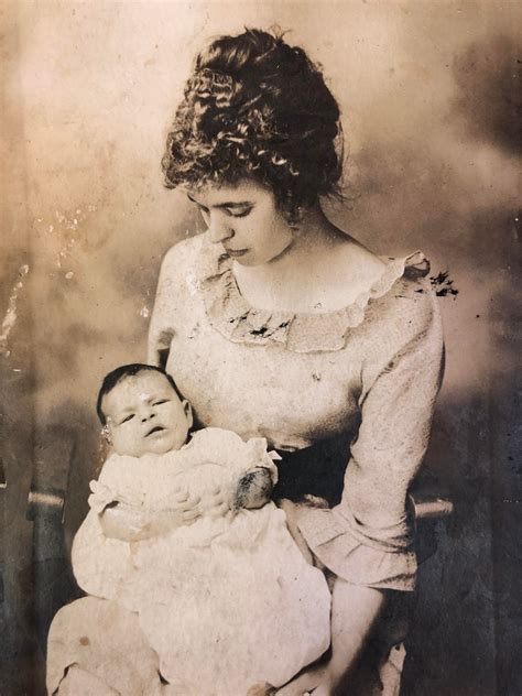 My Great Grandmother With My Grandfather In 1919 Oldschoolcool