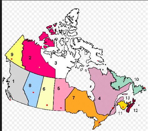 Canada Map Diagram Quizlet