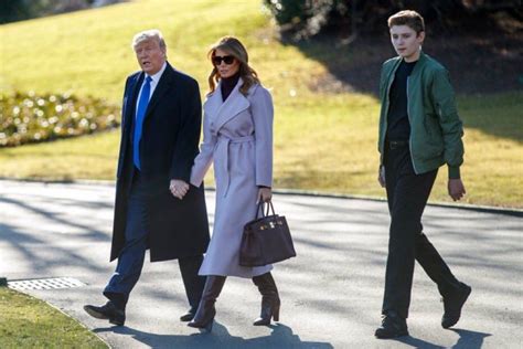 Donald trump's youngest son is one of five trump children, all from three different marriages. Photos: 14-year-old Barron Trump Towers Over His 6'3″ Dad - Internet Jokes 'Kid Is 7'8" And ...