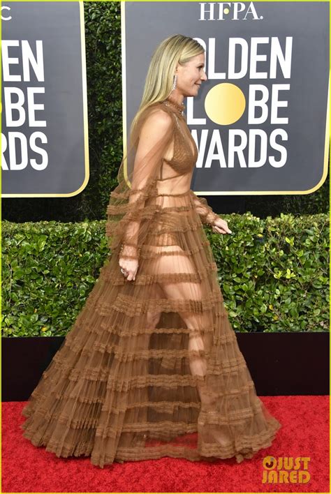 Gwyneth Paltrow Goes Sheer For Her Golden Globes 2020 Look Photo 4410397 2020 Golden Globes