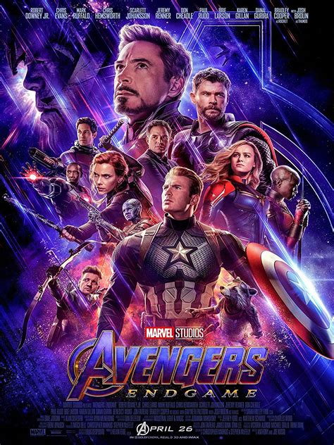 Amazon.com: Avengers Endgame 2019 Poster Size 18×24 inches: Posters