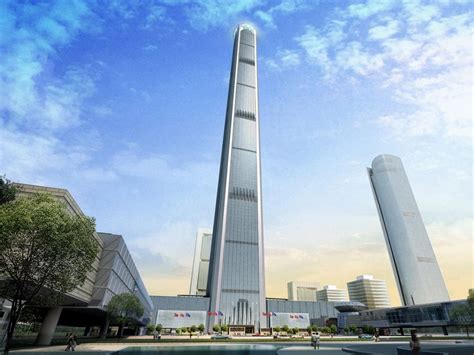 Reise Cn Zehn Zukünftige Riesen Wolkenkratzer