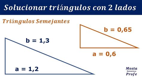 C Mo Sacar Un Lado Y Ngulos De Tri Ngulo Rect Ngulo Con Lados Teorema Pit Goras Razones Trigo