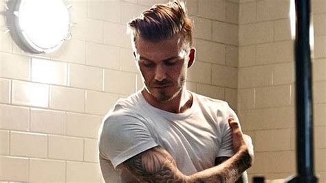David Beckham Strips Down To His Underwear In New Handm Shots