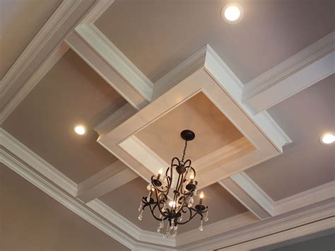 Modern Coffered Ceiling Designs Home Interior Design